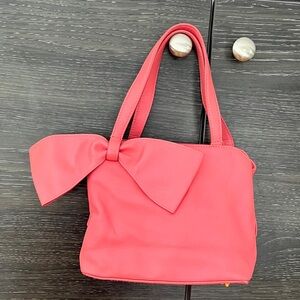 Furla Pink Leather Hand Bag